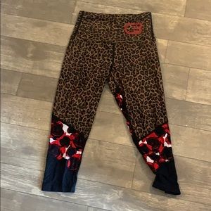 Cyclebar x pheel cheetah and roses crops